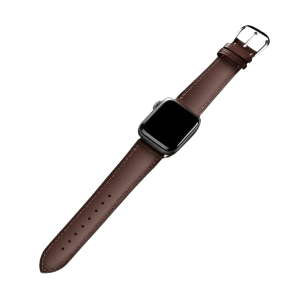 רצועה לאפל ווטש 42/44/45/49mm עור קלאסי צבע -Brown