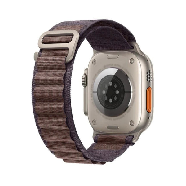 רצועת ספורט ארוגה מניילון Alpine Loop לאפל ווטש 44/45/46/49 מ"מ Hunter - אינדיגו
