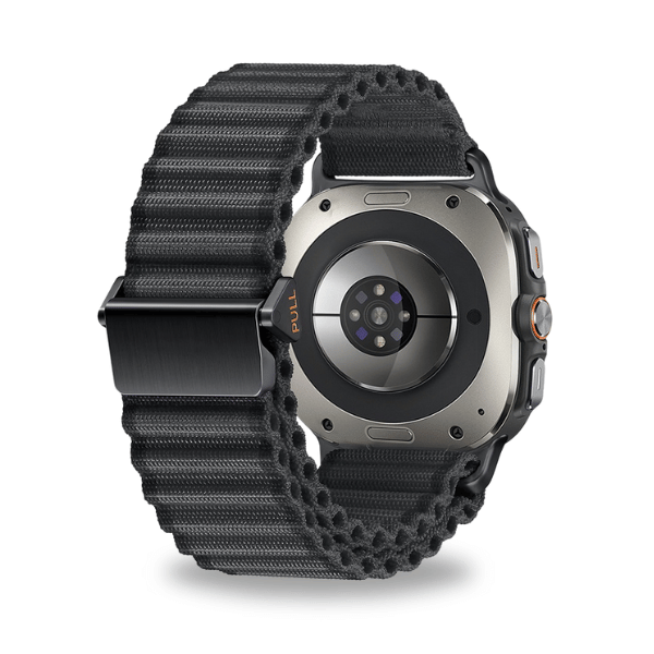 רצועה לשעון סמסונג גלקסי ווטש אולטרה ניילון שטח -Black