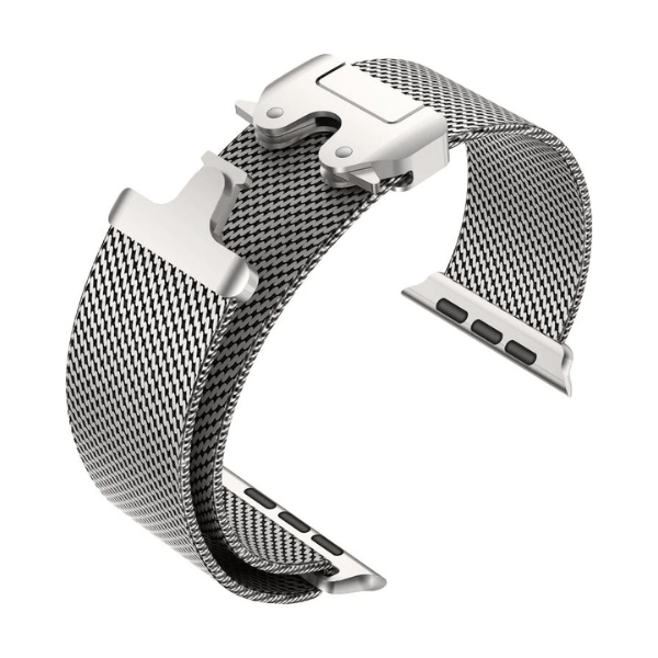 רצועת מילאנז' פרימיום 44/45/46/49 מ"מ הוגו - כסף