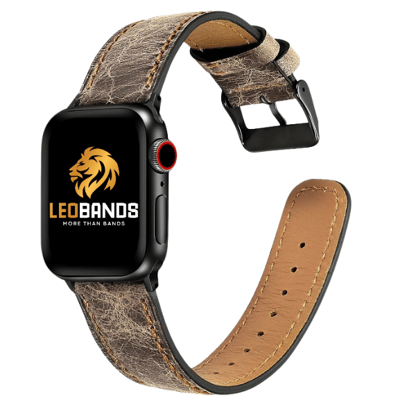 Rally Leather Apple Watch Band 38/40/41mm Cubby -Crack
