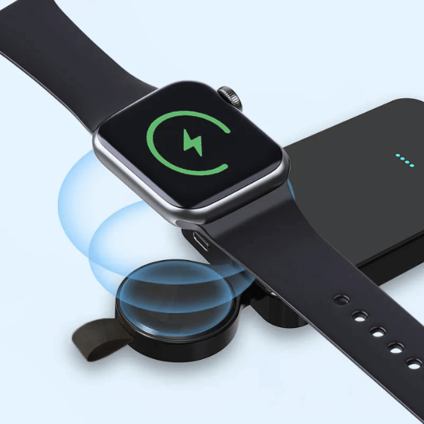 מטעין נייד קטן לאפל ווטש עם מחזיק מפתחות USB-C X52