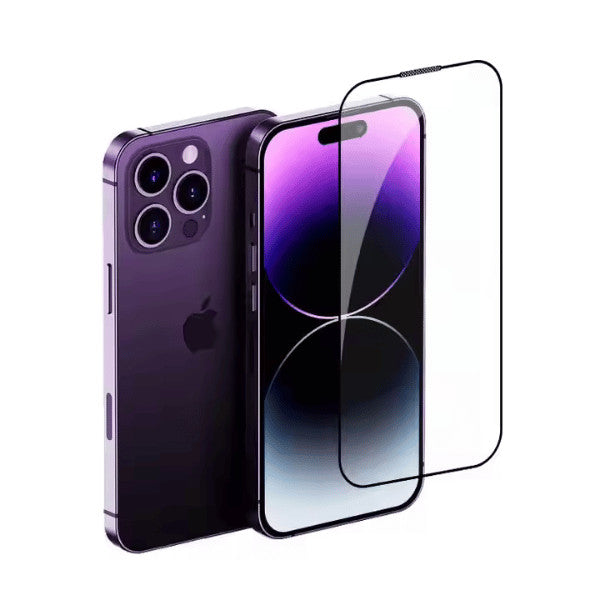 2 יחידות מגן מסך זכוכית מלאה לאייפון 16