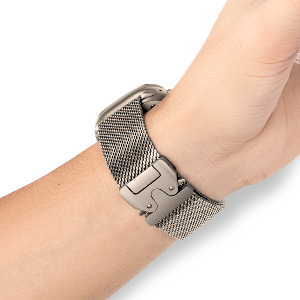 רצועת מילאנז' פרימיום 44/45/46/49 מ"מ הוגו - טיטניום