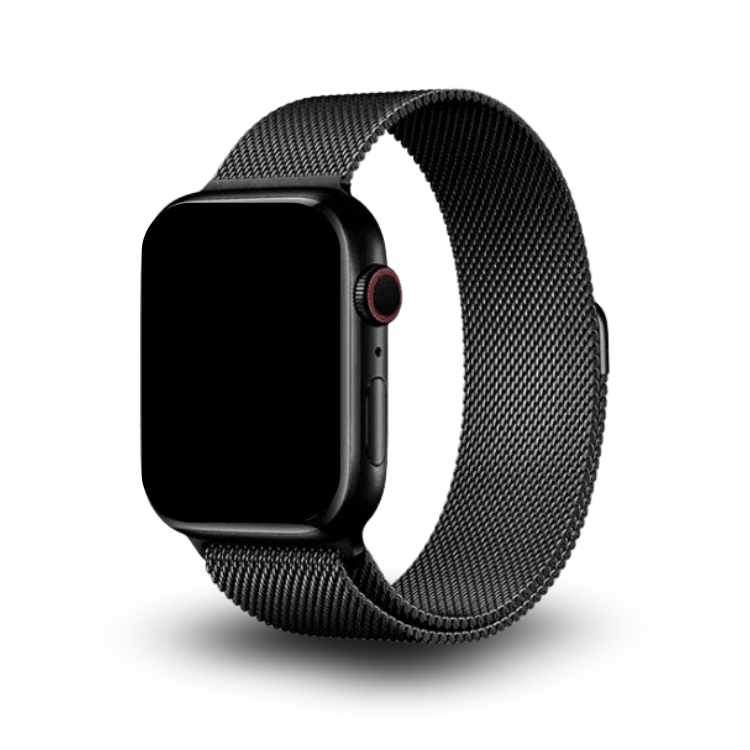רצועה לאפל ווטש 40/41/42mm ברזל מגנט -Black