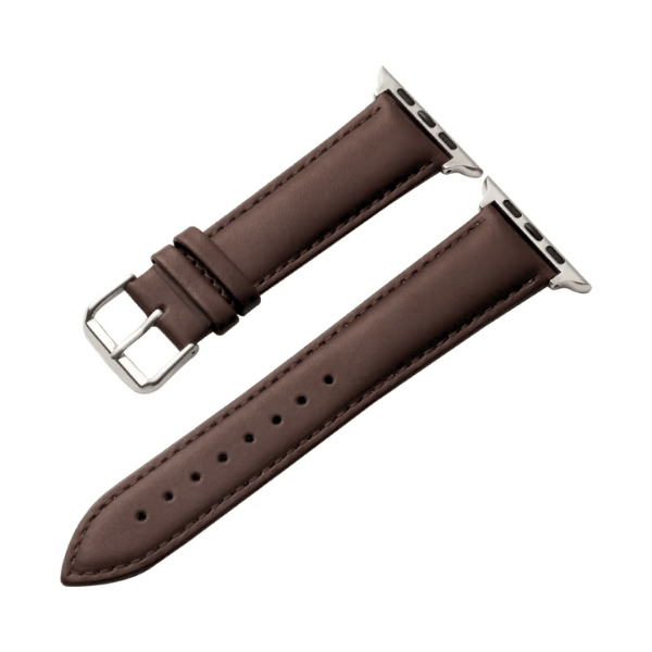 רצועה לאפל ווטש 42/44/45/49mm עור קלאסי צבע -Brown