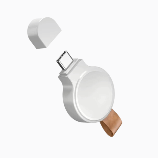 מטעין נייד קטן לאפל ווטש עם מחזיק מפתחות USB-C X52