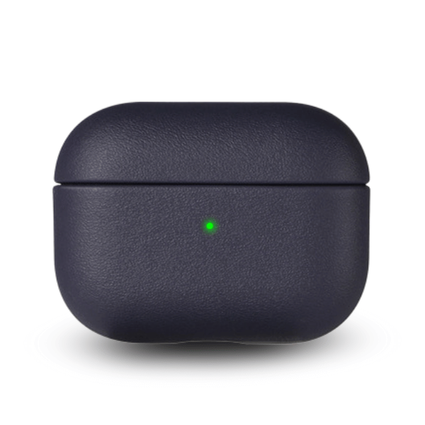 מגן קשה מסיליקון דמוי עור לאיירפודס 4 - כחול