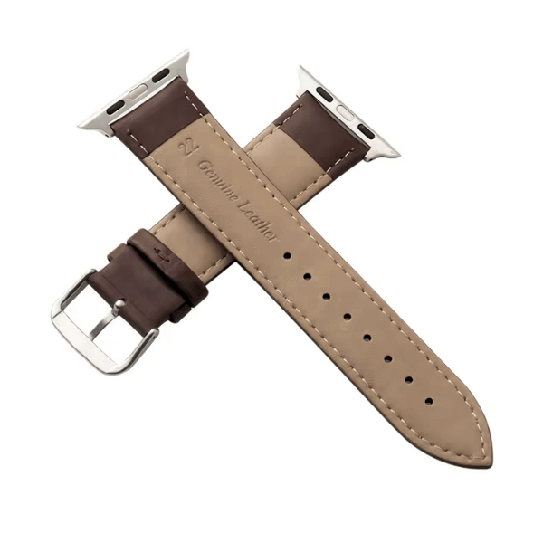 רצועה לאפל ווטש 40/41/42mm עור קלאסי צבע -Brown