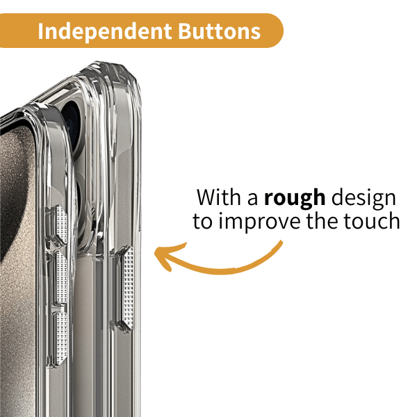 מגן קשה מסיליקון לאייפון 16 פרו עם מגספ דוחה נפילות