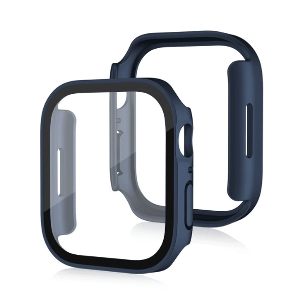 כיסוי מגן עמיד במים עבור Apple Watch Series 10 42mm מרובע - כחול