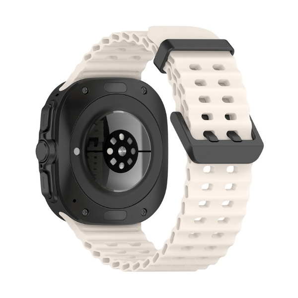 רצועה לשעון סמסונג גלקסי ווטש אולטרה סיליקון אושן -Beige