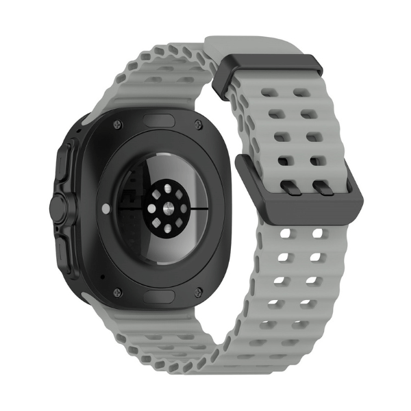 רצועה לשעון סמסונג גלקסי ווטש אולטרה סיליקון אושן -Grey