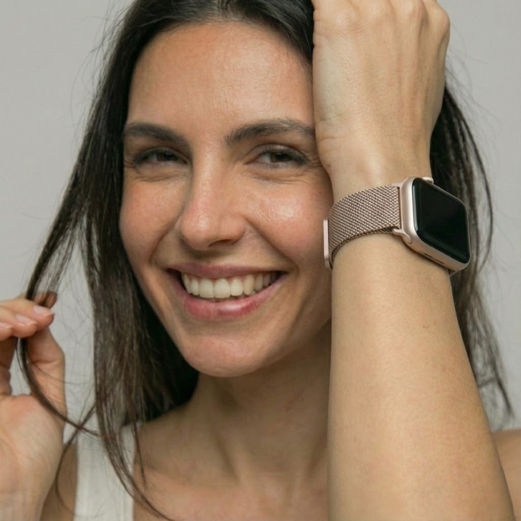 רצועה לאפל ווטש 40/41/42mm ברזל מגנט -Starlight