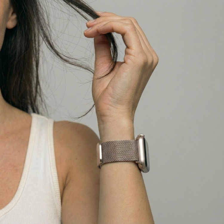 רצועה לאפל ווטש 40/41/42mm ברזל מגנט -Starlight