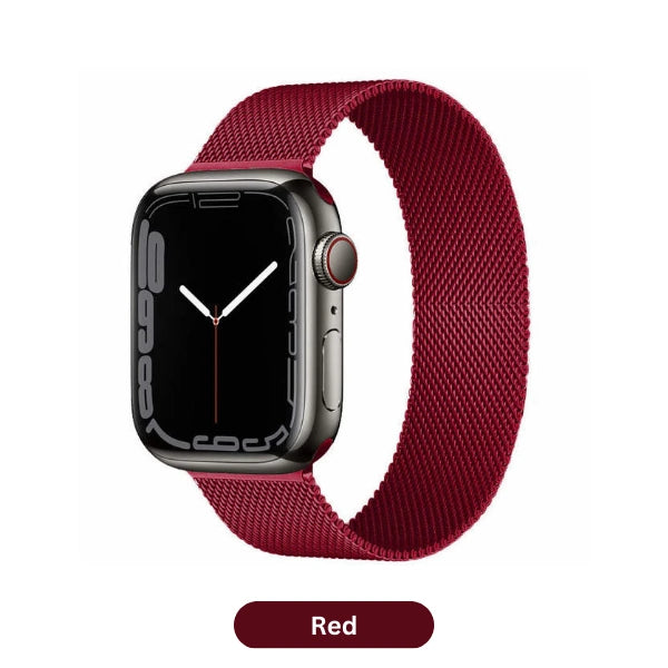 Milanese Stainless Steel magnetic band Colors S7 S8 Series Apple Watch-Thor