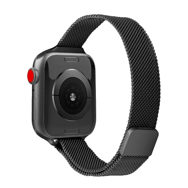 Milanese Slim Stainless Steel Band Magnet Series Apple Watch-Sarafina