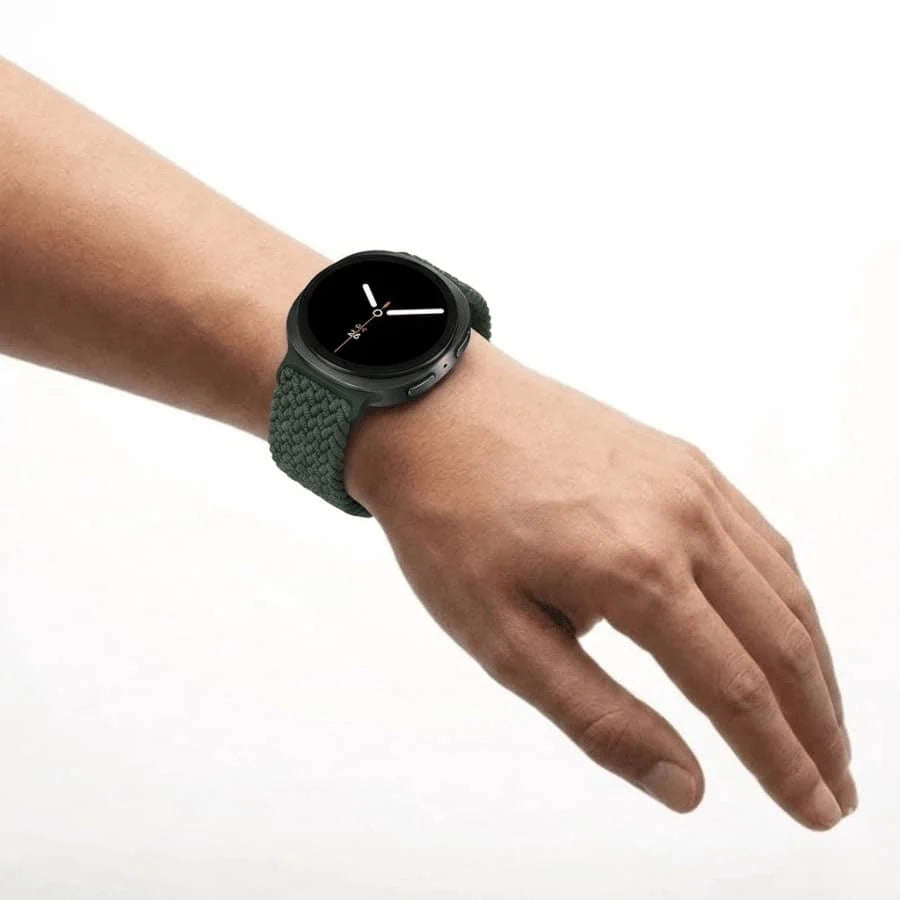 רצועה לסמסונג Galaxy Watch 8 מגנטית Loop ניילון חבל Green- WB06 