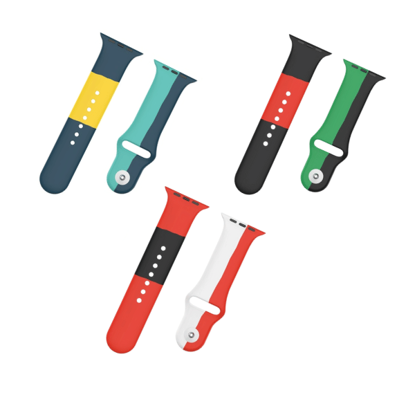 Silicone Series Apple Watch Band 3 colors-Rebel