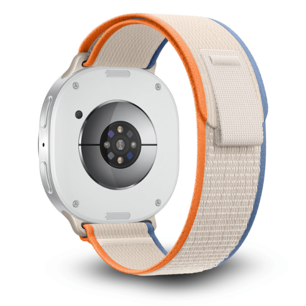 רצועת ספורט Trail Loop לסמסונג גלקסי ווטש 8 דגם WB01 צבע -Orange-Beige

